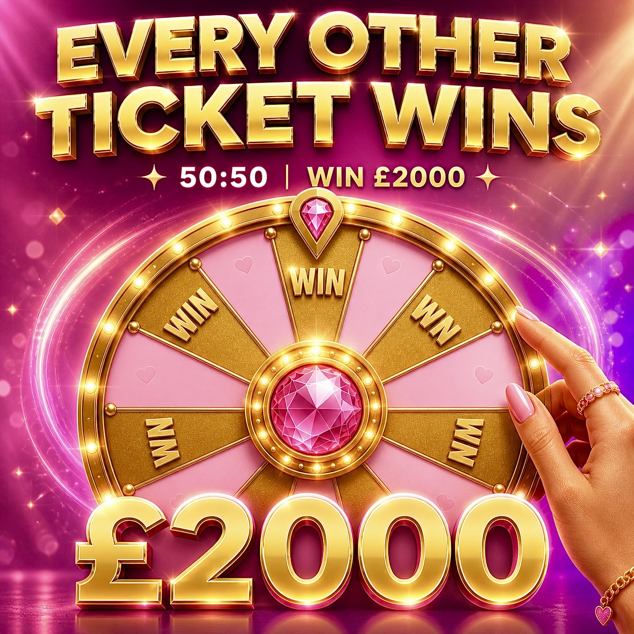 Every other Spin WINS | Win £2000