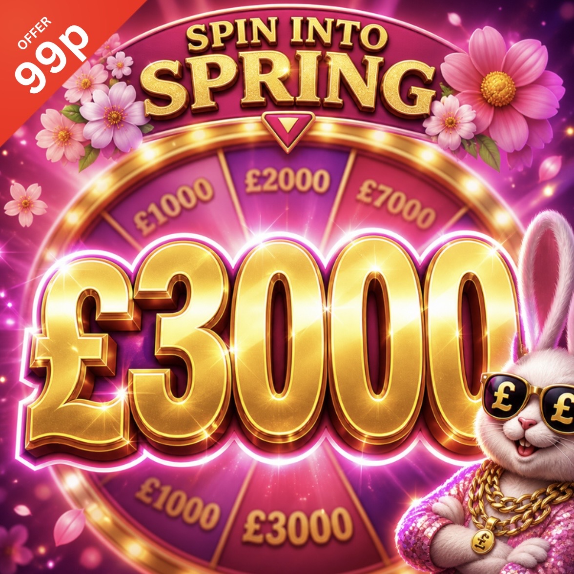 Win £3000 for 99p