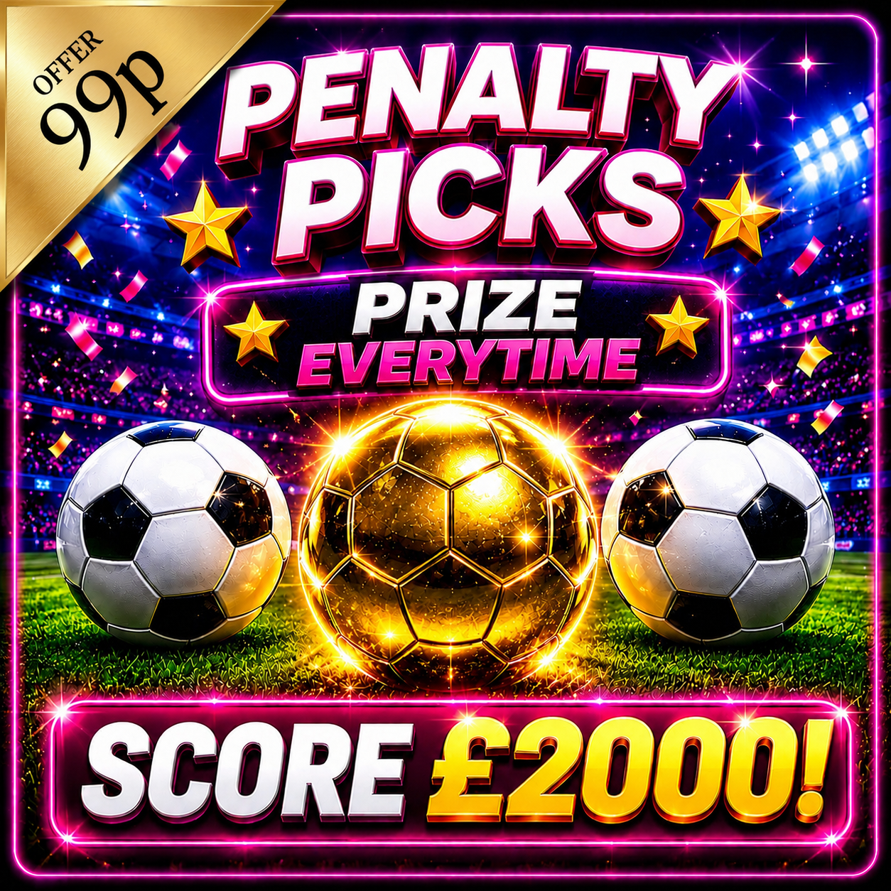 Prize Every time Win £2000!