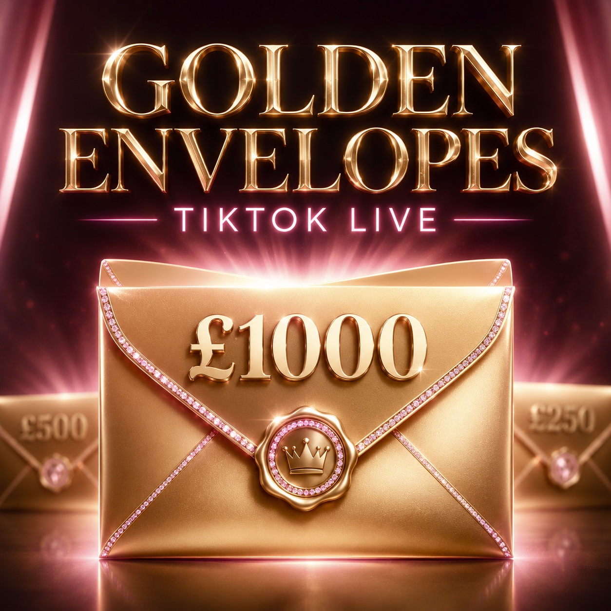 [LIVE] Golden Envelopes 💌 Win £1000