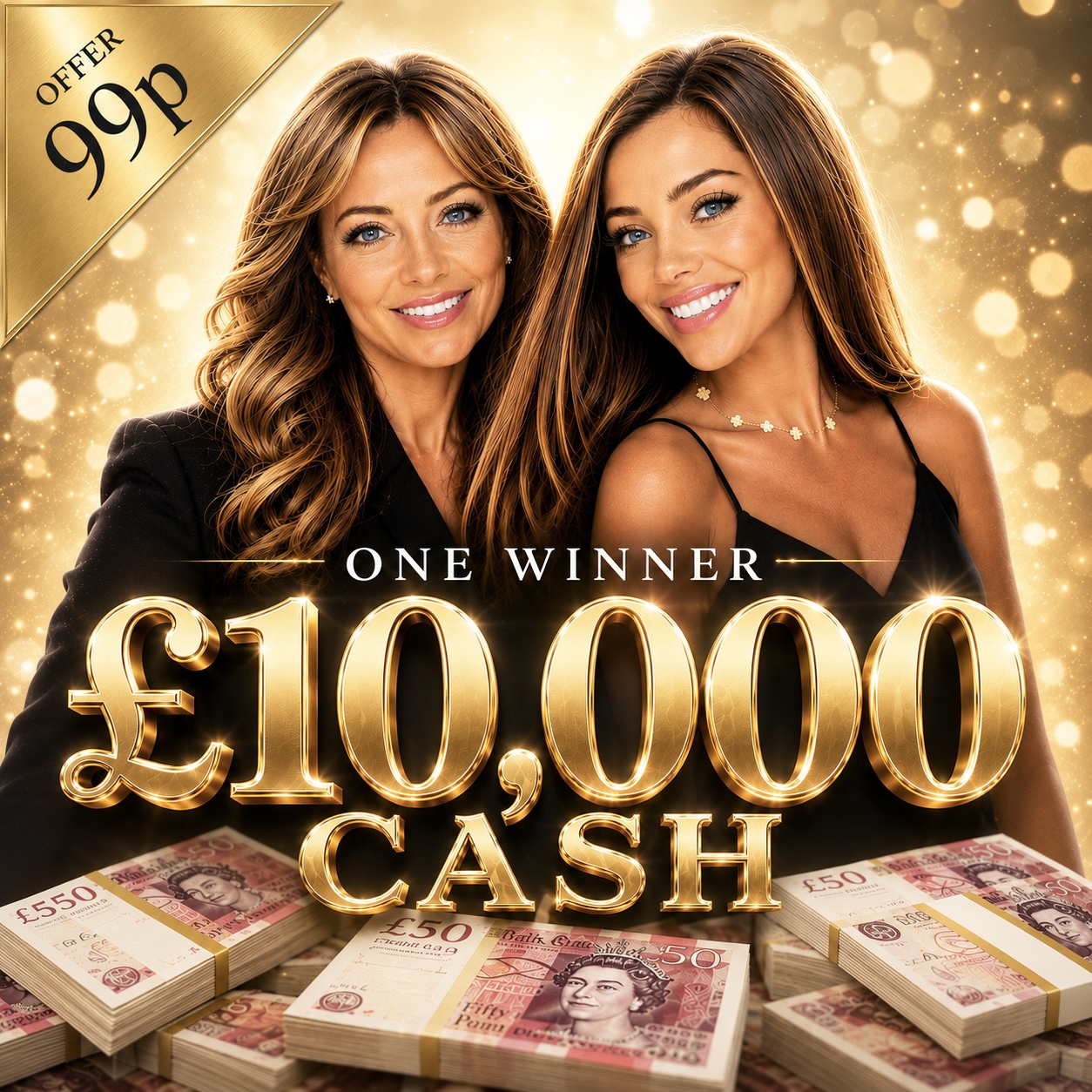 £10,000 MAIN PRIZE + Win up to £2K Instantly