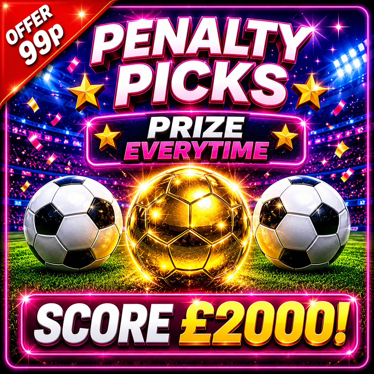 Prize Every time Win £2000!