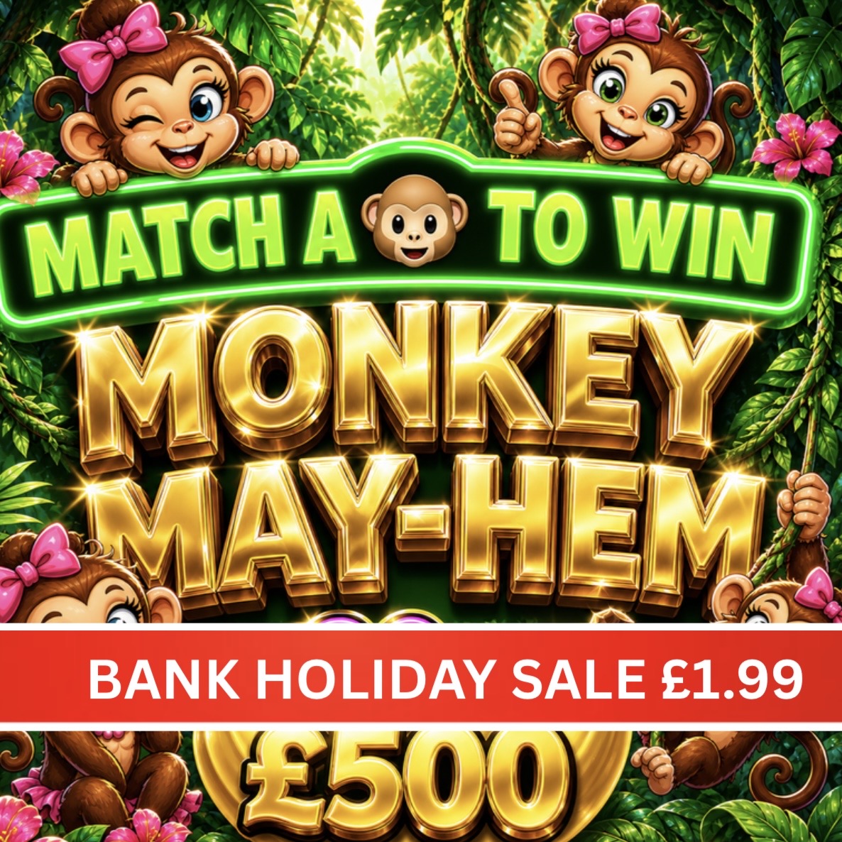 20x £500s to Win!
