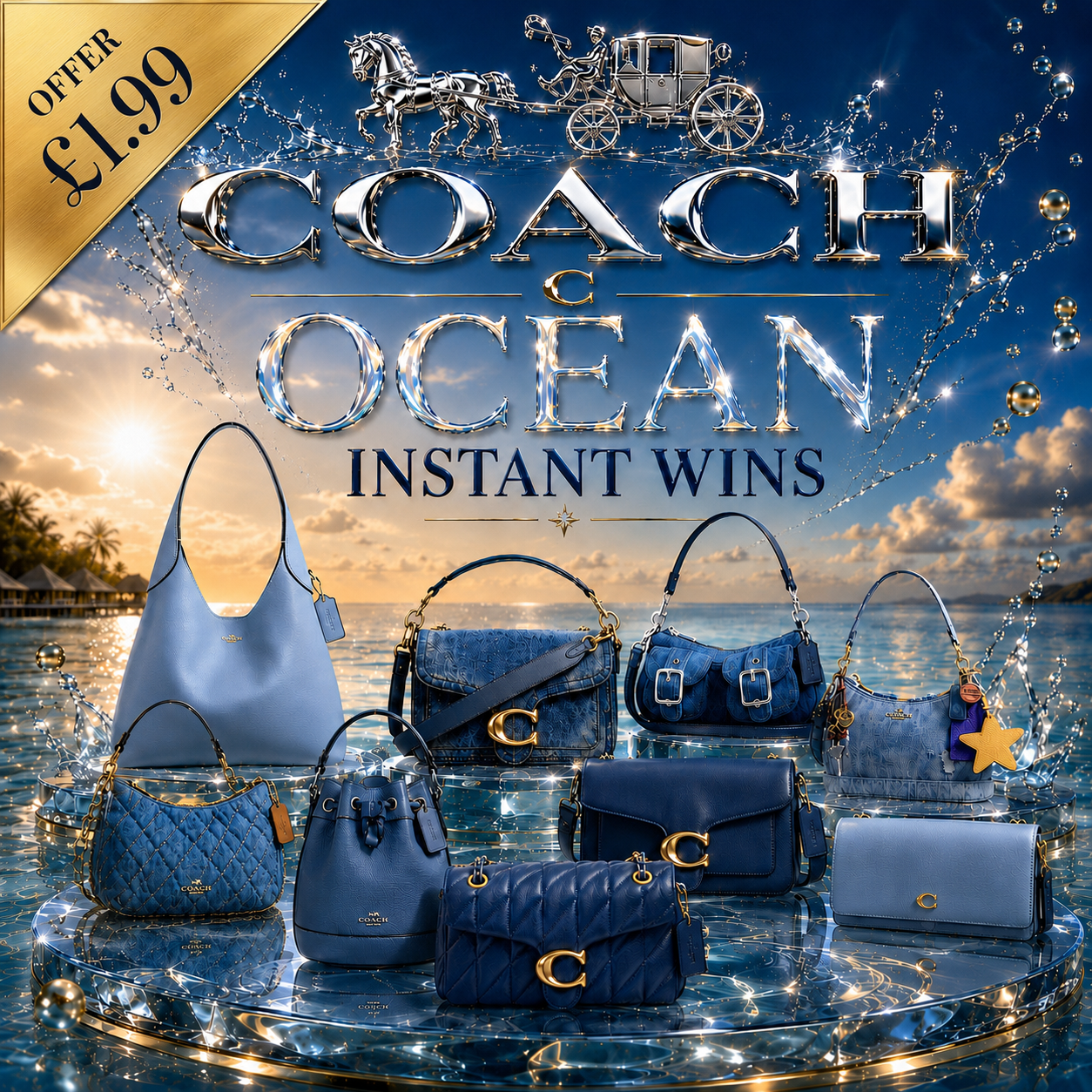Coach ‘Ocean’ Instant Wins!